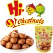 Roasted Peeled Chestnuts Snacks